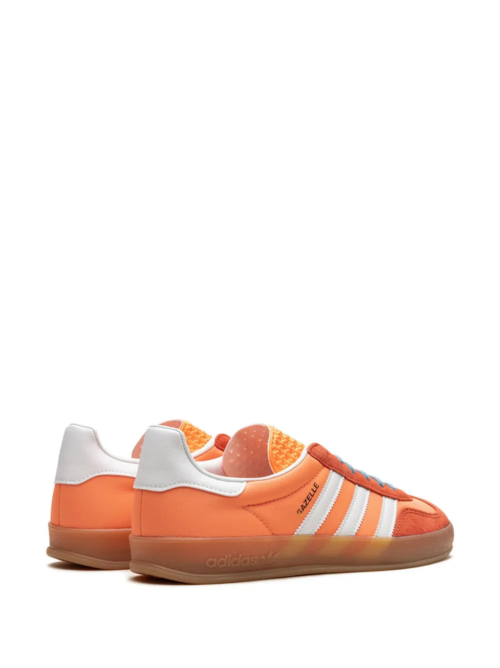 adidas Gazelle Indoor Beam Orange Sneakers — Orange — Size US M 3.5 - US W 5 — Top View