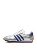 adidas Country Og adidas Country Og Sneakers — Silver-Tone/Royal Blue — Size US M 9.5 - US W 11 — Detail View
