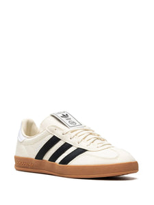 adidas X Dorophy Tang Gazelle Indoor Sneakers — Cream White/Black — Size US M 4 - US W 5.5 — Top View