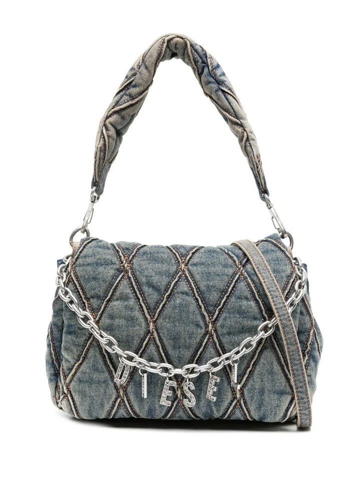 Diesel Small Charm D Shoulder Bag — Same as shown — Size One Size — Front View