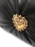 Dolce Gabbana Medium Devotion Soft Leather Shoulder Bag — Same as shown — Size One Size — Top View