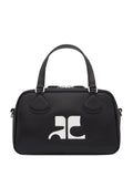 Courreges Reedition Leather Bowling Bag — Same as shown — Size One Size — Front View