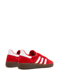 adidas Handball Spezial Suede Sneakers — Red — Size US M 11 - US W 12.5 — Back View