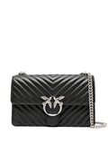 Pinko Love Bird Quilted Shoulder Bag — Same as shown — Size One Size — Front View