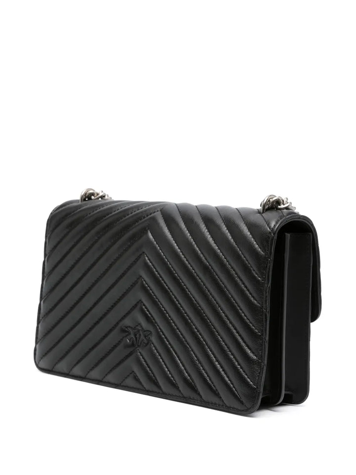 Pinko Love Bird Quilted Shoulder Bag — Same as shown — Size One Size — Back View