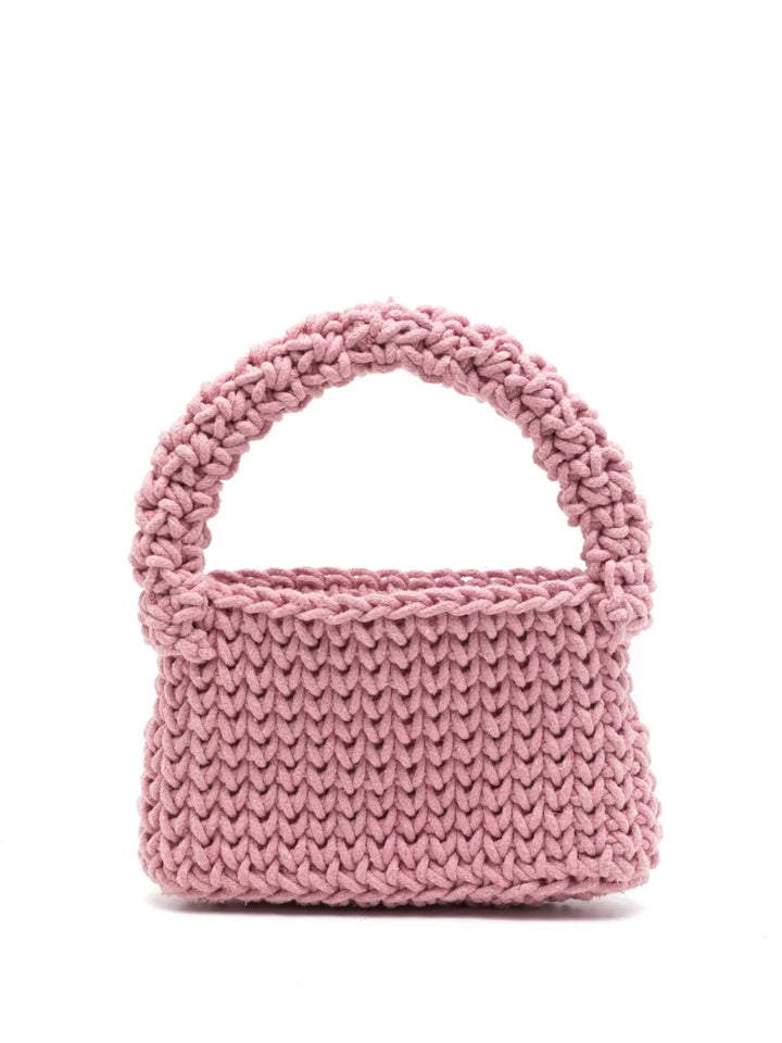 Nannacay Nicoletta Crochet Knit Shoulder Bag — Same as shown — Size One Size — Front View