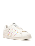 adidas X Rich Mnisi Superstar Pride Sneakers — Cream White — Size US M 9 - US W 10.5 — Side View