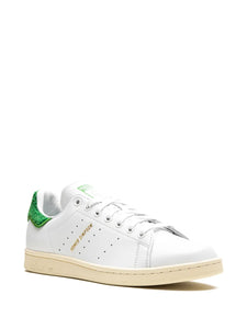 adidas X Homer Simpson Stan Smith Sneakers — White/Emerald Green — Size US M 4 - US W 5.5 — Detail View