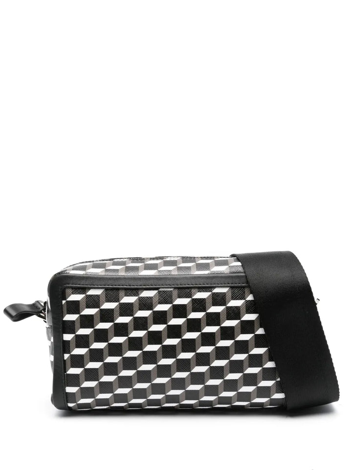 Pierre Hardy Cube Box Leather Shoulder Bag — Same as shown — Size One Size — Front View