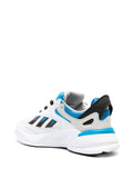 adidas Originals Ozmorph Low-Top Sneakers — White/Sky Blue/Black — Size US M 4.5 - US W 6 — Back View