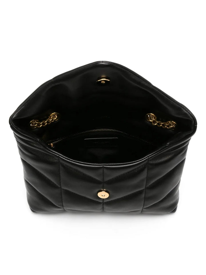 Saint Laurent Puffer Toy Quilted Shoulder Bag — Same as shown — Size One Size — Detail View