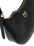 Pinko Love Birds Leather Shoulder Bag — Same as shown — Size One Size — Top View