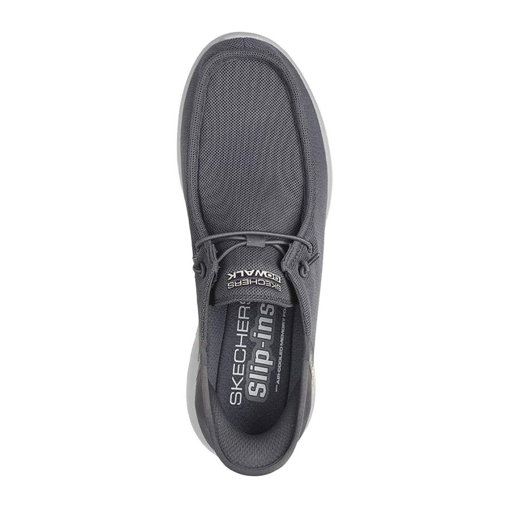 Skechers Go Walk Max - Beach Casual — Grey — Size D — Width 7 — Alternate View 7