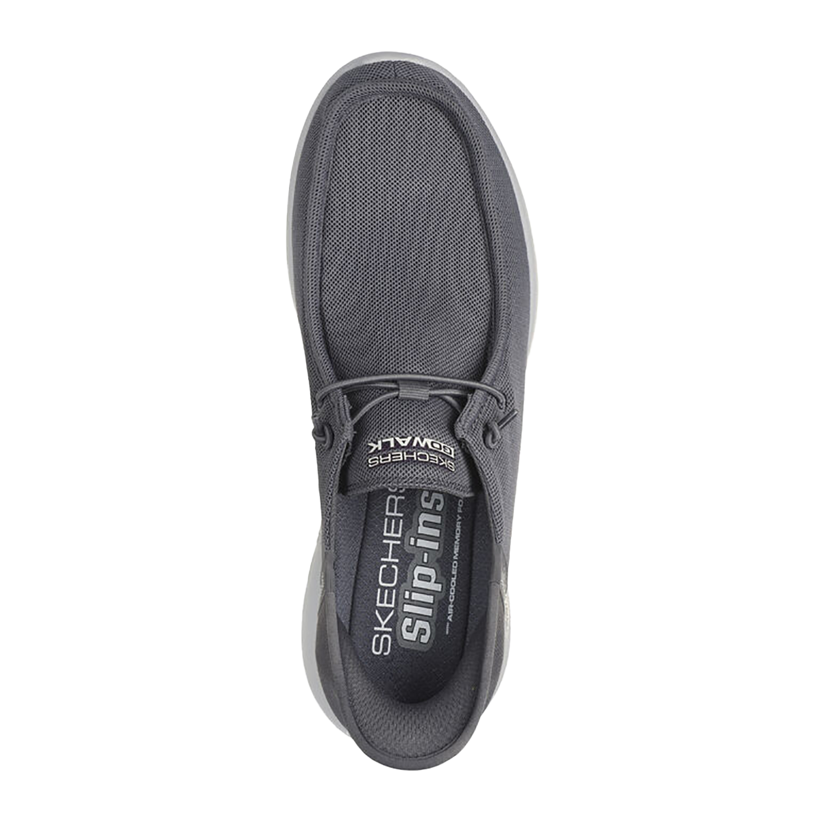 Skechers Go Walk Max - Beach Casual — Grey — Size D — Width 7 — Alternate View 7