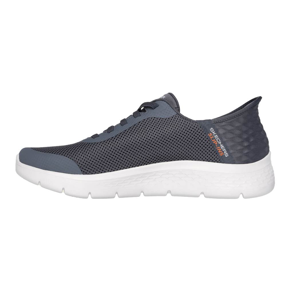 Skechers Go Walk Flex - Hands Up — Black Textile - Synthetic — Size D — Width 9 — Lifestyle View