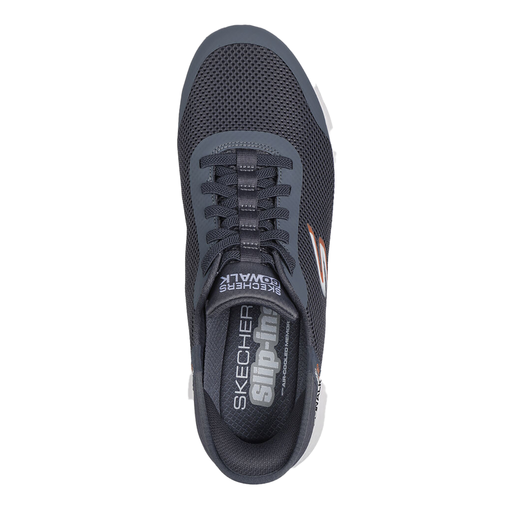 Skechers Go Walk Flex - Hands Up — Black Textile - Synthetic — Size D — Width 9 — Alternate View 7