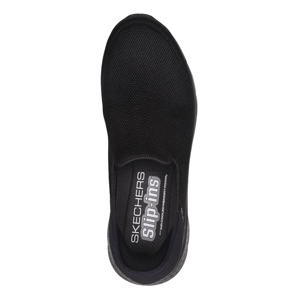 Go Walk Flex - No Hands — Navy — Size 2E — Width 8 — Side View