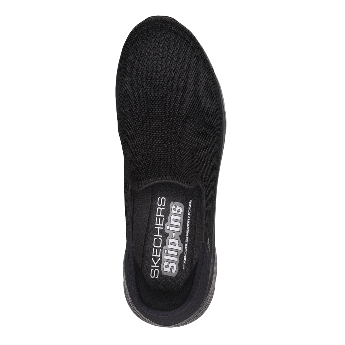 Go Walk Flex - No Hands — Navy — Size 2E — Width 8 — Side View