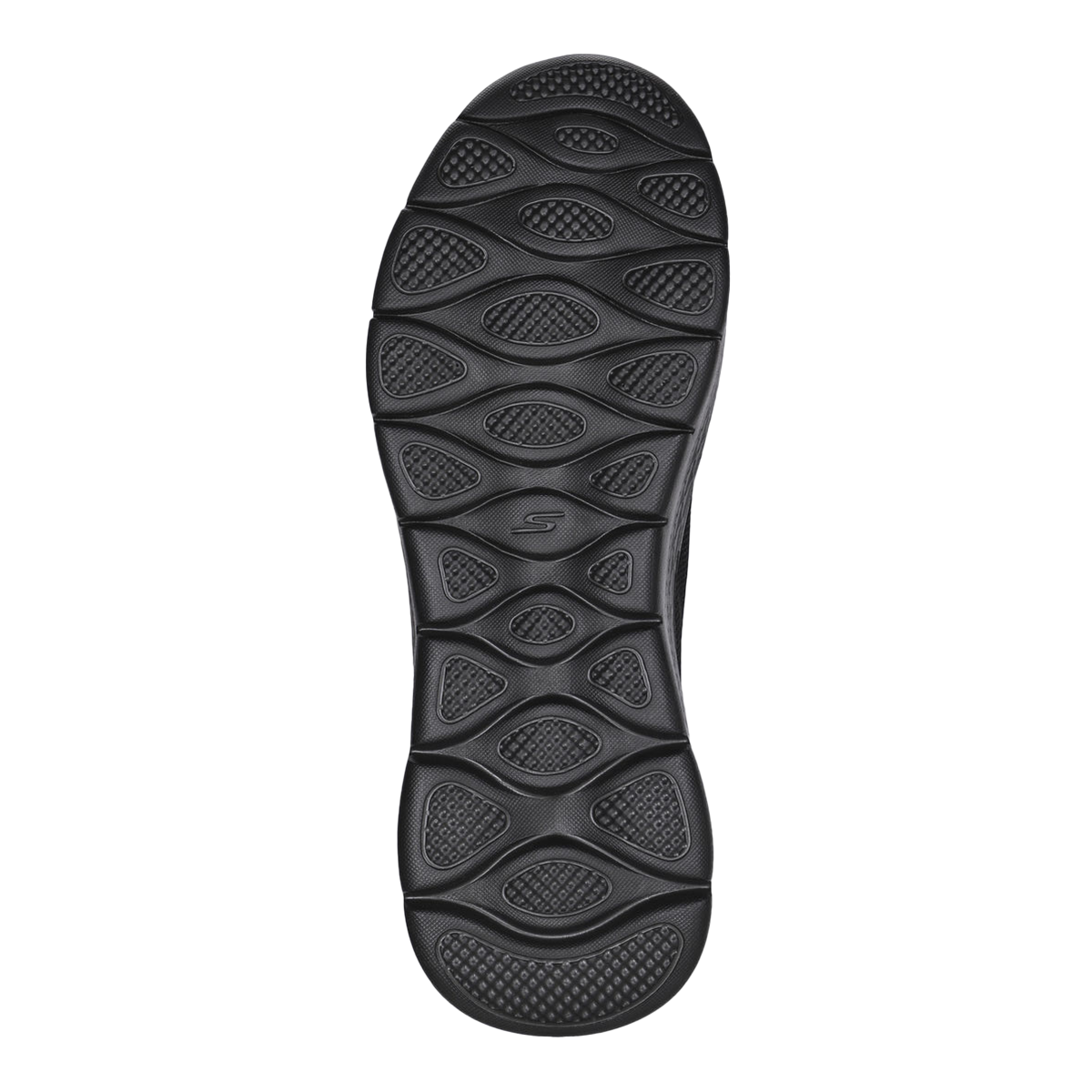 Go Walk Flex - No Hands — Navy — Size 2E — Width 8 — Back View