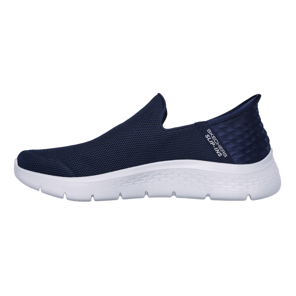 Go Walk Flex - No Hands — Navy — Size 2E — Width 8 — Lifestyle View