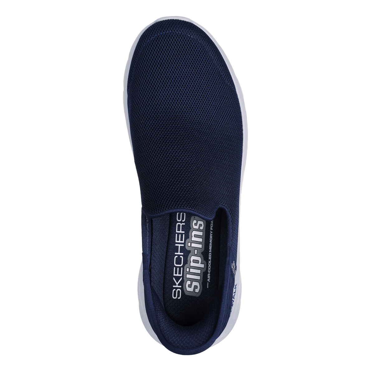 Go Walk Flex - No Hands — Navy — Size 2E — Width 8 — Alternate View 7