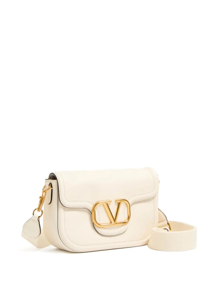 Valentino Garavani Alltime Leather Shoulder Bag — Same as shown — Size One Size — Side View