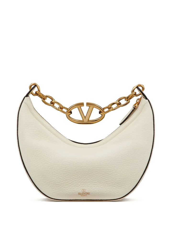 Valentino Garavani Small Vlogo Moon Hobo Bag — Same as shown — Size One Size — Back View