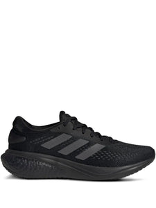 adidas Supernova 2 Triple Black Sneakers — Black — Size US M 4 - US W 5.5 — Front View
