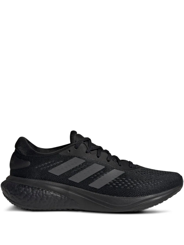 adidas Supernova 2 Triple Black Sneakers — Black — Size US M 4 - US W 5.5 — Front View