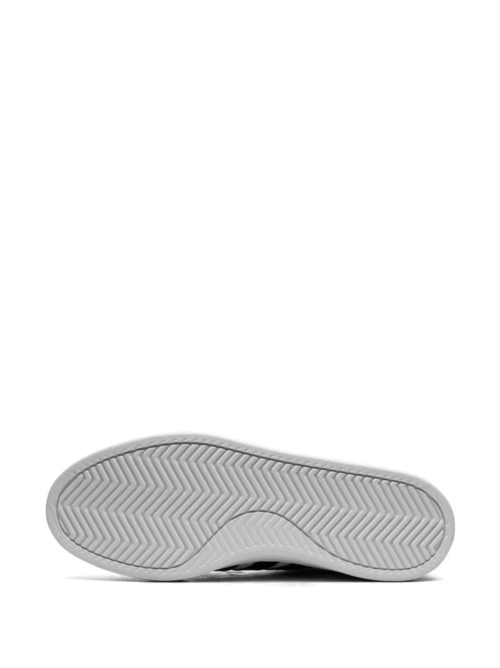 adidas Grand Court 2.0 White Black Sneakers — White/Black — Size US M 8.5 - US W 10 — Top View