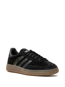 adidas X Maharishi Panelled Suede Sneakers — Black — Size US M 6 - US W 7.5 — Top View