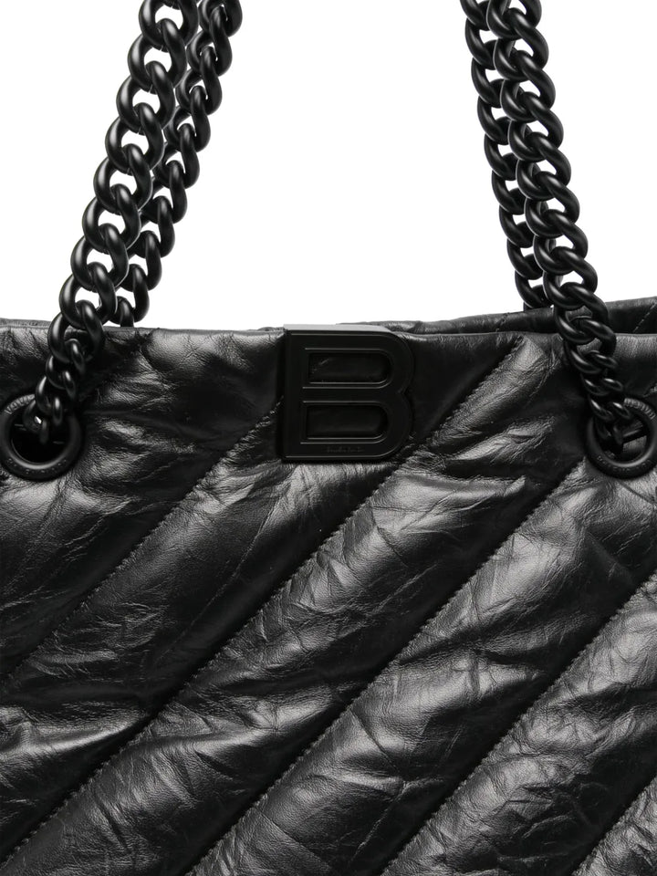 Balenciaga Large Crush Quilted Tote Bag — Same as shown — Size One Size — Top View