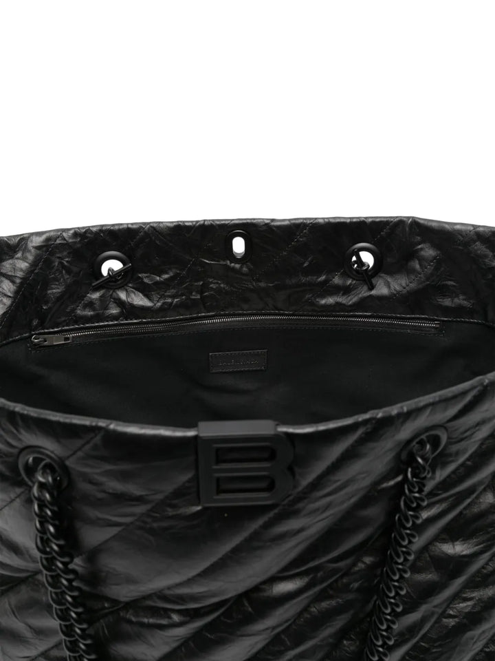 Balenciaga Large Crush Quilted Tote Bag — Same as shown — Size One Size — Detail View