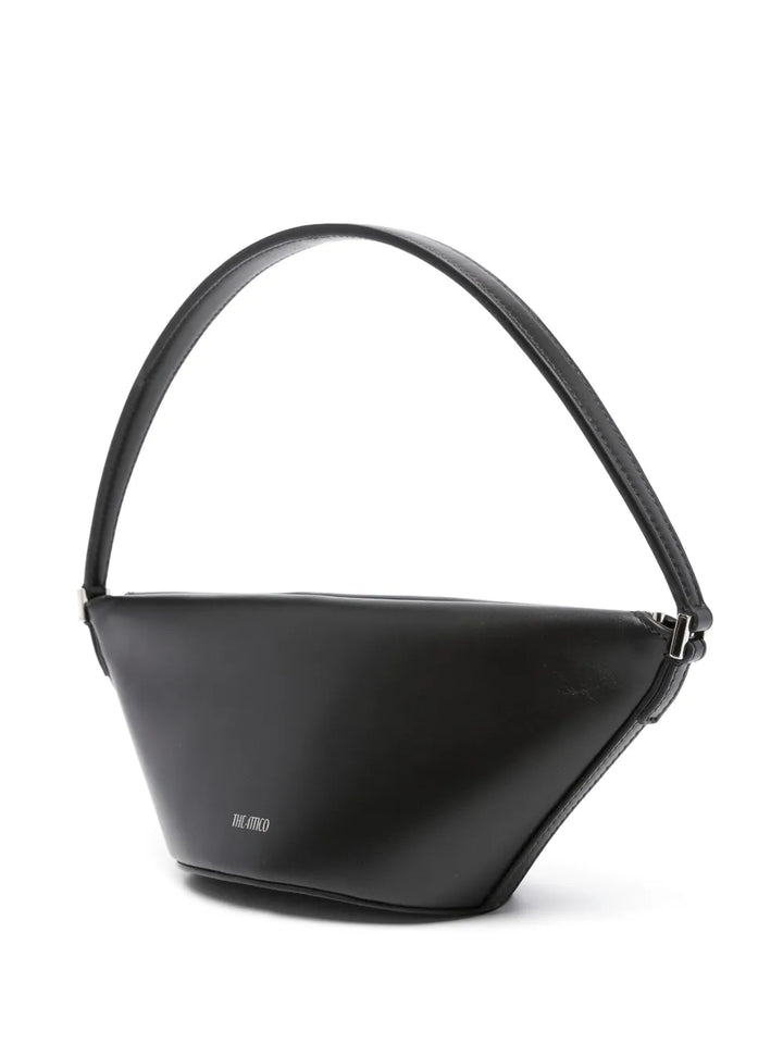 The Attico Piccola Leather Shoulder Bag — Same as shown — Size One Size — Back View
