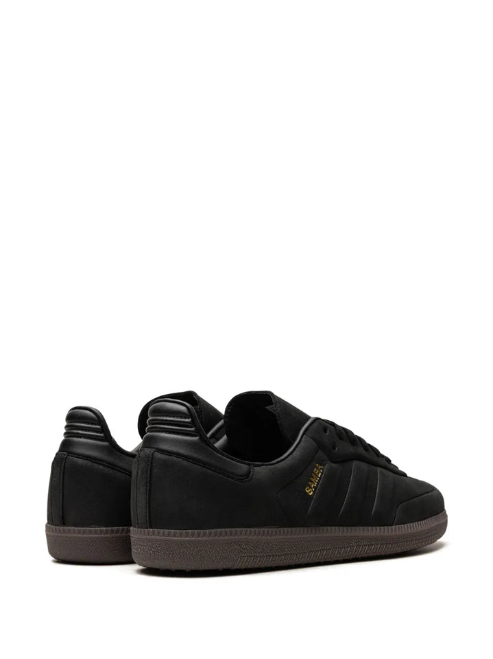 adidas Samba Core Black/Gum Sneakers — Black — Size US M 8.5 - US W 10 — Back View