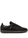 adidas Samba Core Black/Gum Sneakers — Black — Size US M 8.5 - US W 10 — Front View