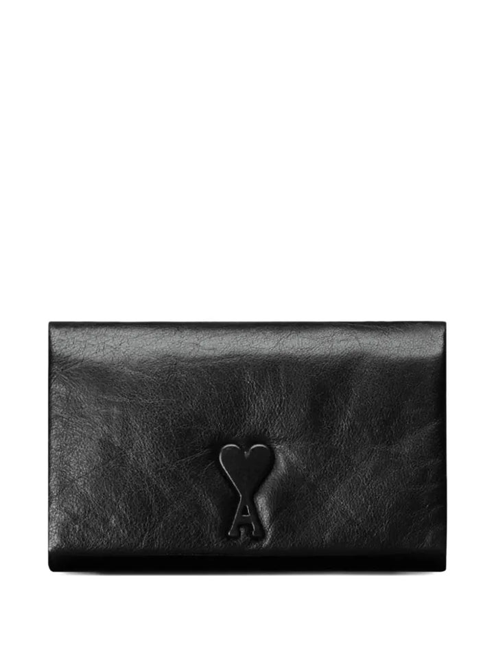 Ami Paris Voulez Vous Wallet On Strap — Same as shown — Size One Size — Front View