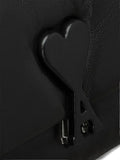 Ami Paris Voulez Vous Leather Shoulder Bag — Same as shown — Size One Size — Top View