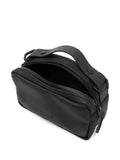 Rains Logo Debossed Faux Leather Shoulder Bag — Same as shown — Size One Size — Detail View