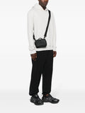 Rains Logo Debossed Faux Leather Shoulder Bag — Same as shown — Size One Size — Side View