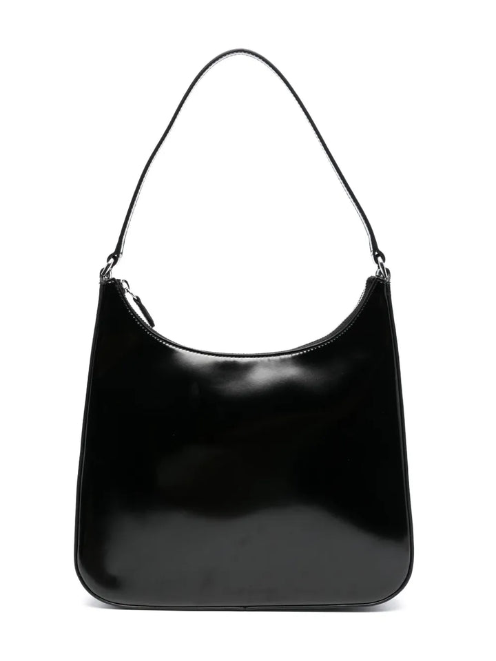 Staud Alec Logo Debossed Shoulder Bag — Same as shown — Size One Size — Front View