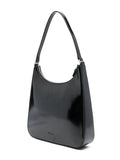 Staud Alec Logo Debossed Shoulder Bag — Same as shown — Size One Size — Back View