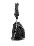 Diesel Charm D L Denim Shoulder Bag — Same as shown — Size One Size — Top View