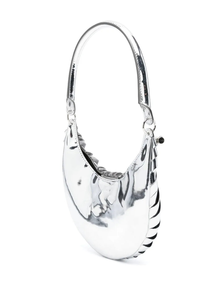 Coperni Mini Petal Metallic Shoulder Bag — Same as shown — Size One Size — Back View