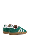 adidas Gazelle Core Green Sneakers — Dark Green/White — Size US M 3.5 - US W 5 — Back View