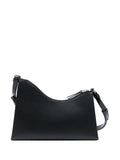 Maison Margiela Small Snatched Leather Shoulder Bag — Same as shown — Size One Size — Top View