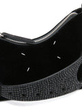 Maison Margiela Small Snatched Leather Shoulder Bag — Same as shown — Size One Size — Lifestyle View