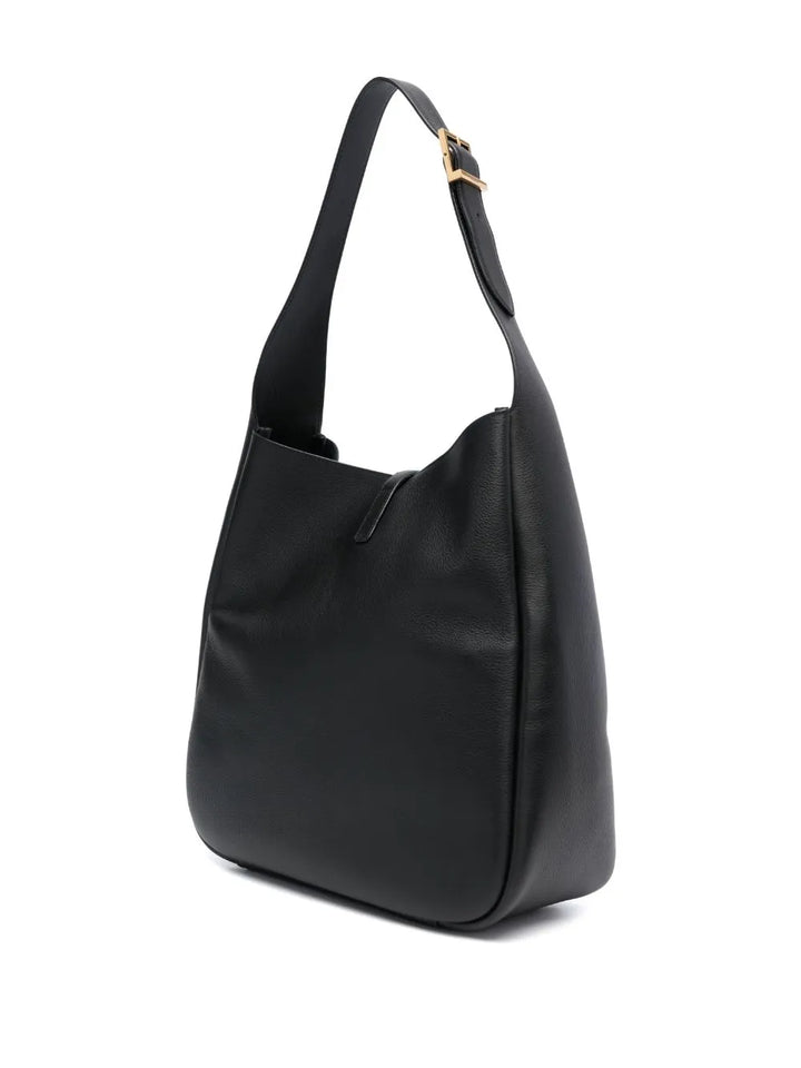 Saint Laurent Large Le 5 A 7 Leather Shoulder Bag — Same as shown — Size One Size — Top View