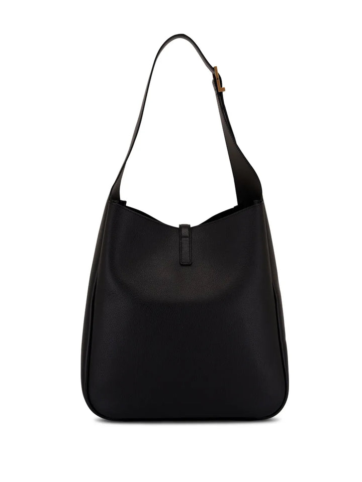 Saint Laurent Large Le 5 A 7 Leather Shoulder Bag — Same as shown — Size One Size — Side View