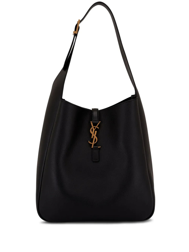 Saint Laurent Large Le 5 A 7 Leather Shoulder Bag — Same as shown — Size One Size — Front View